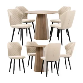 Villa Dining Chair Tarf Table